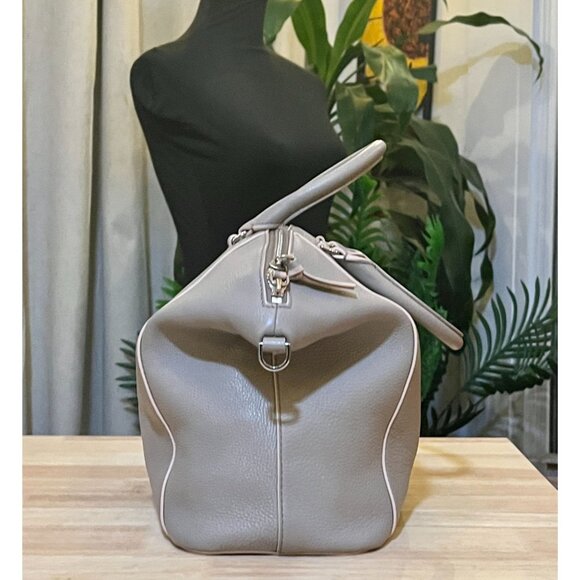 TORY BURCH GREY BERKLEY DOME SHOULDER BAG - Picture 4 of 14